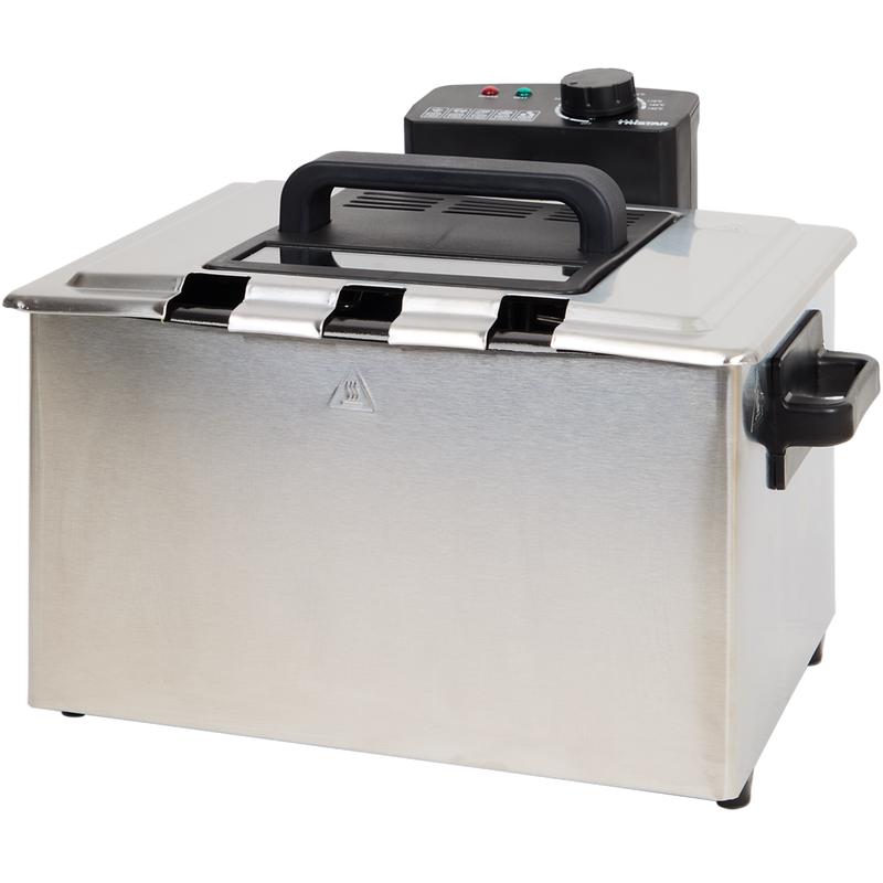 Action Tristar Friteuse XL in gebruik
